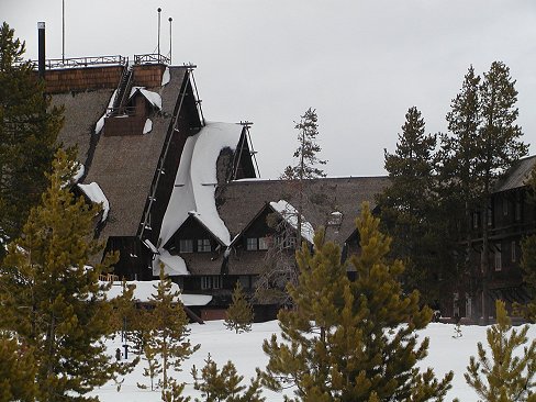 Old Faithful Inn Photograph